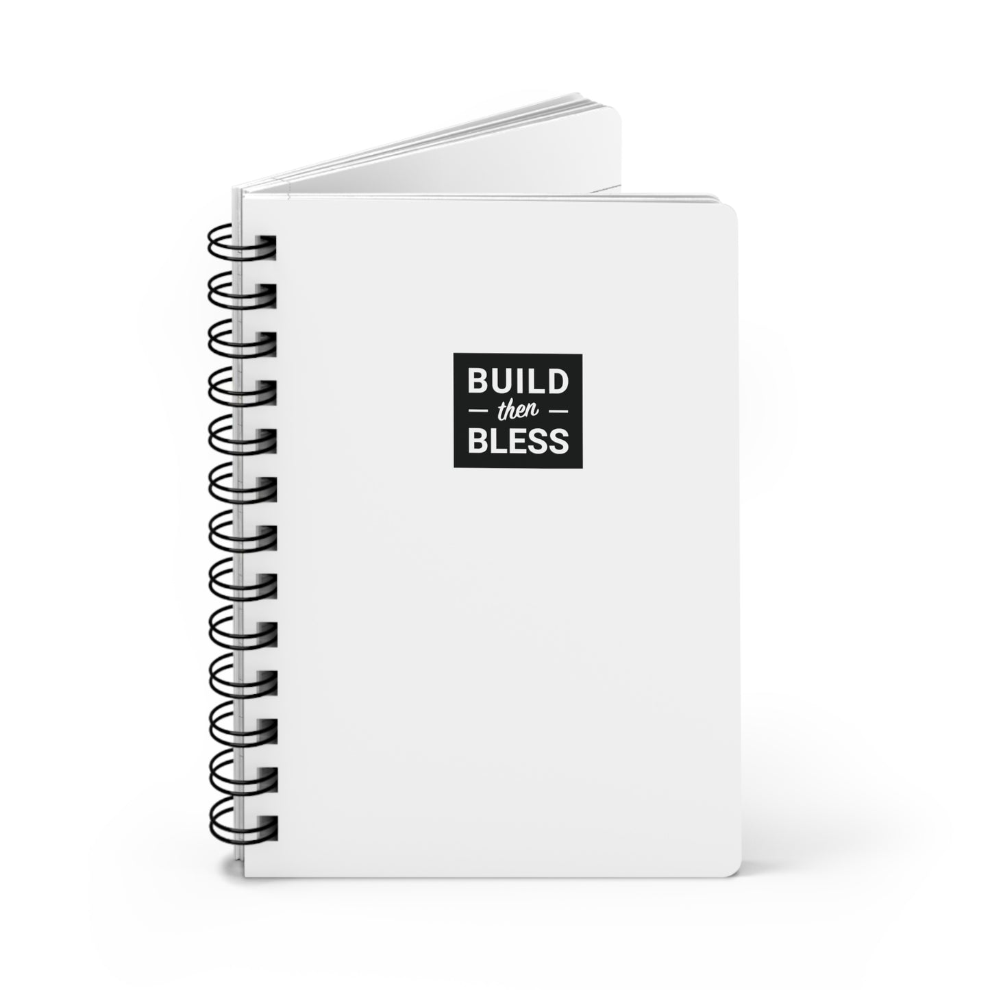 BTB Black Solid - Spiral Bound Journal