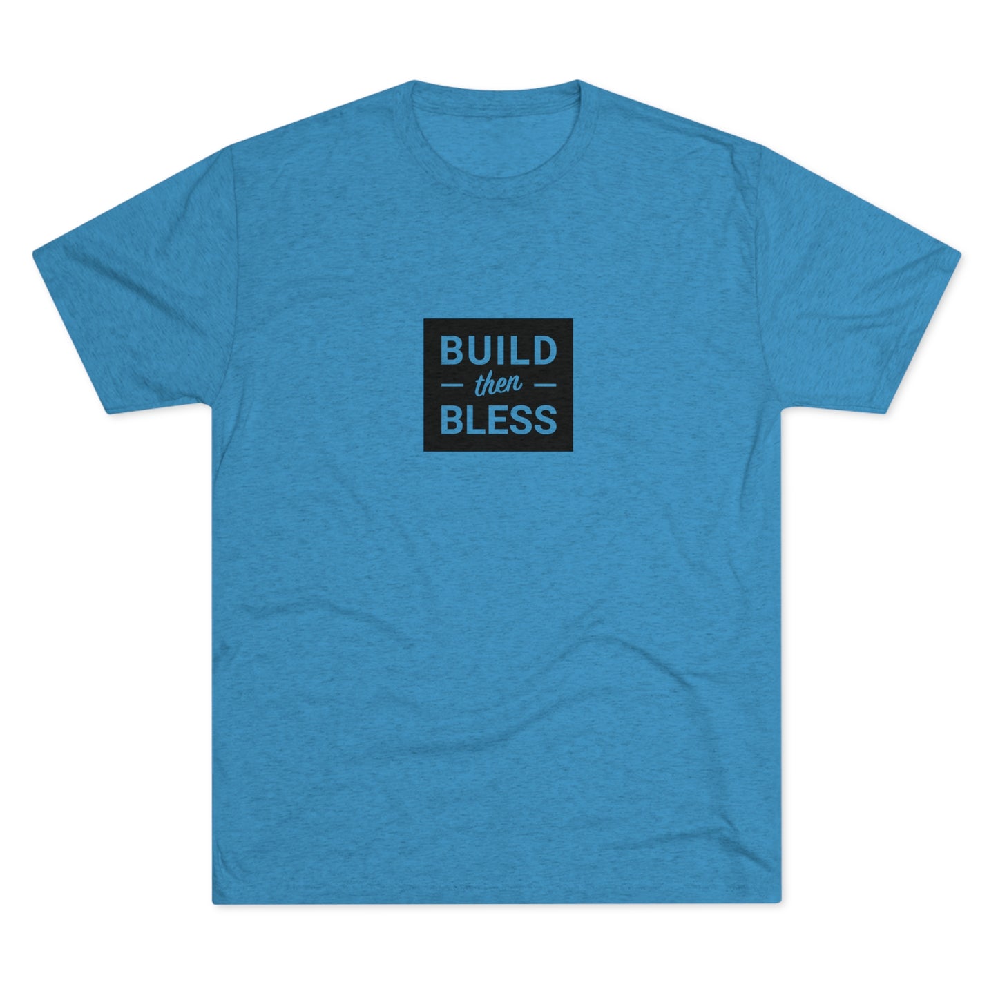 BTB Black Solid - Unisex Tri-Blend Crew Tee