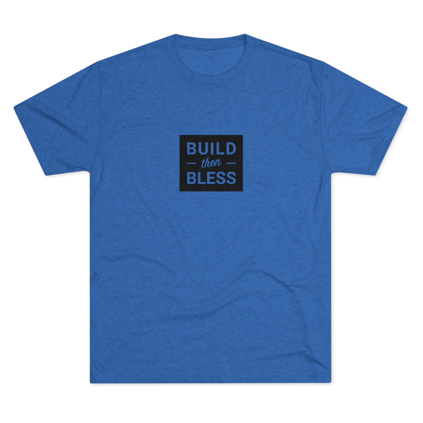 BTB Black Solid - Unisex Tri-Blend Crew Tee