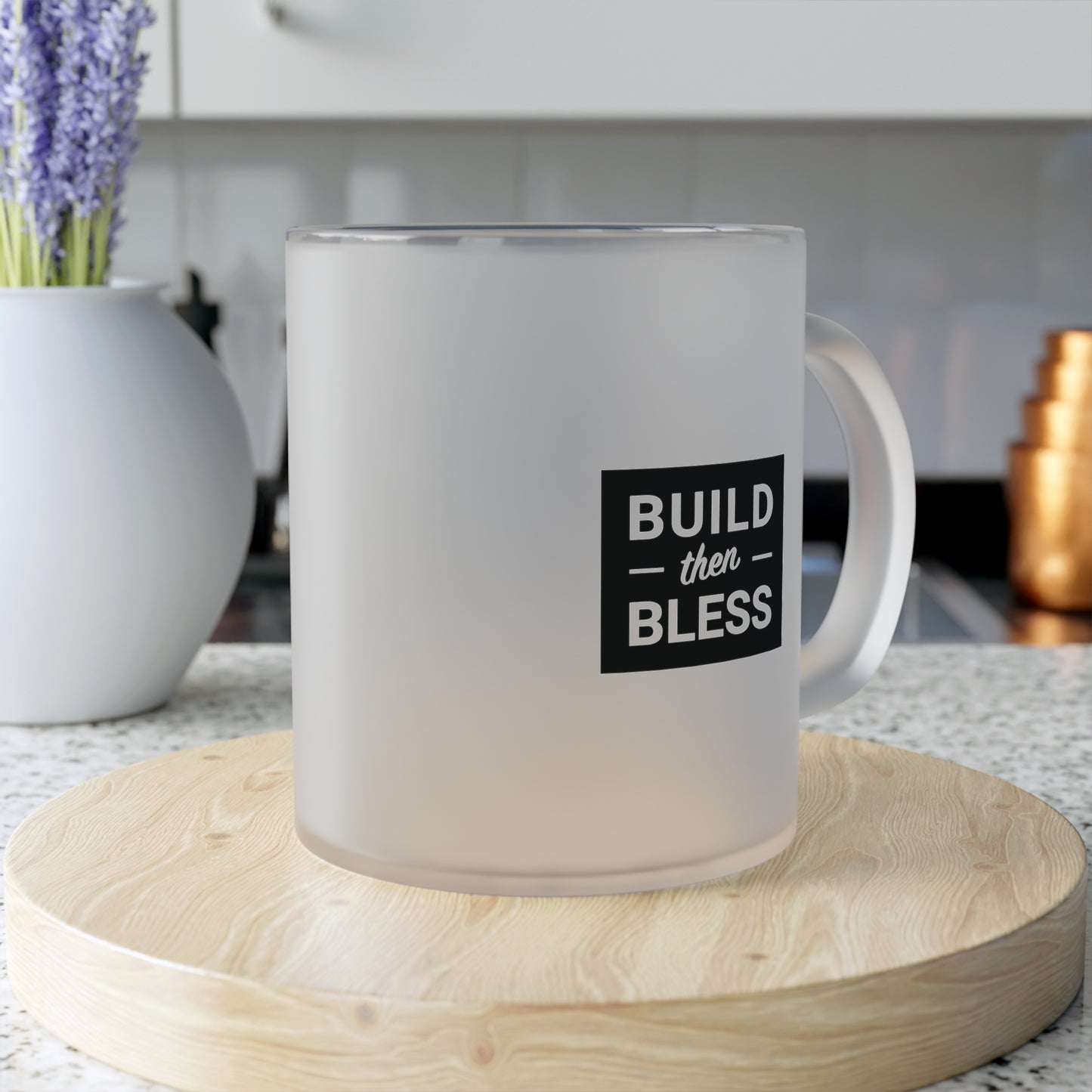 Frosted Glass Mug