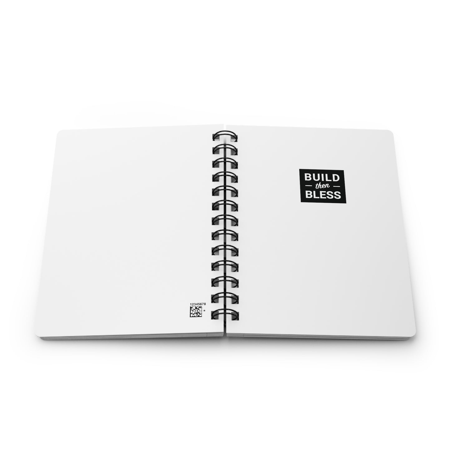 BTB Black Solid - Spiral Bound Journal