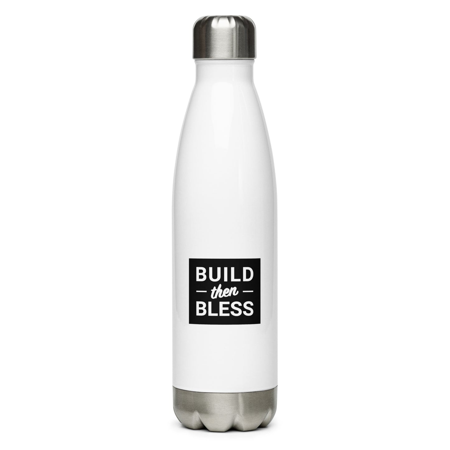 BTB Solid Black - Stainless Steel Water Bottle