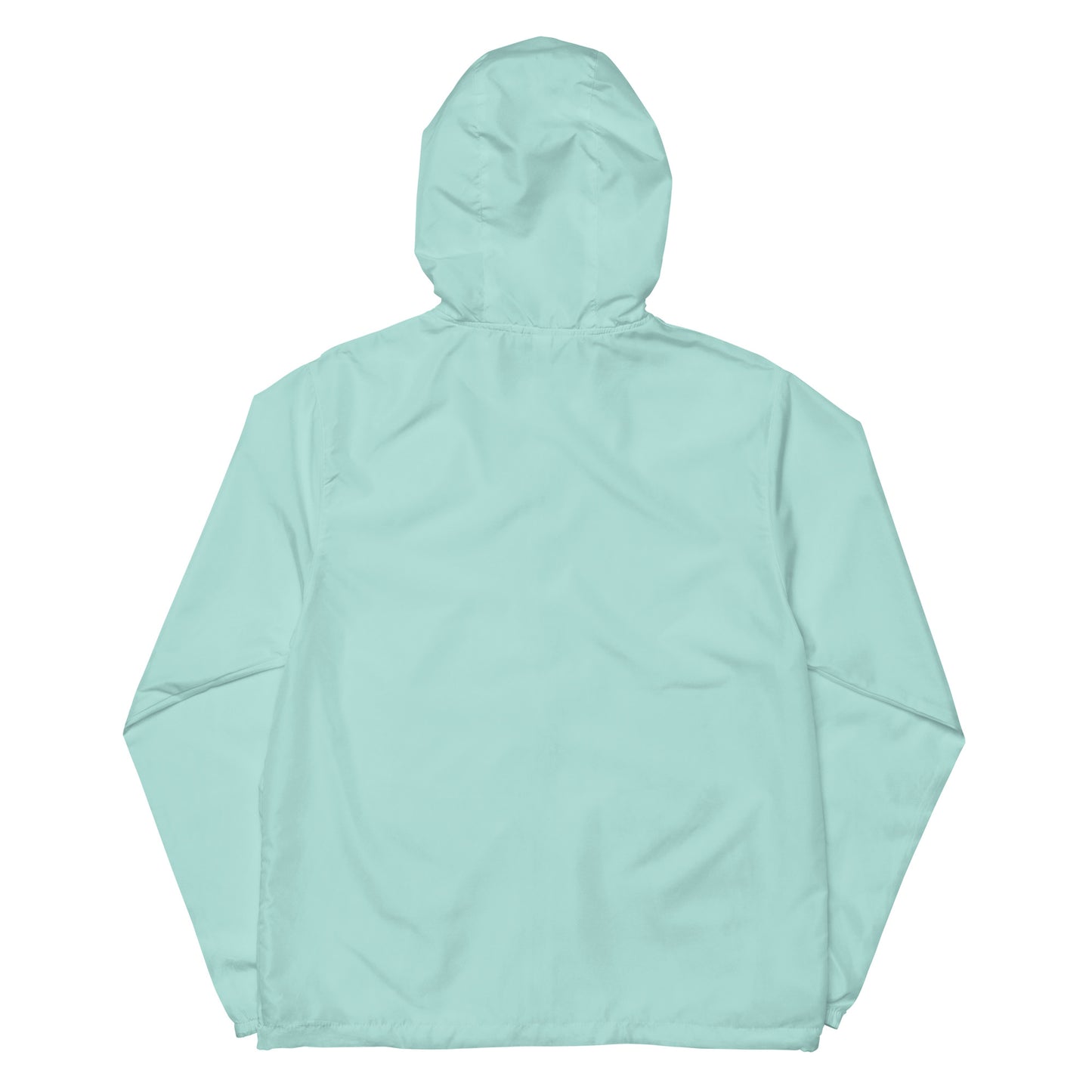 BTB Solid White - Unisex Lightweight Zip Up Windbreaker
