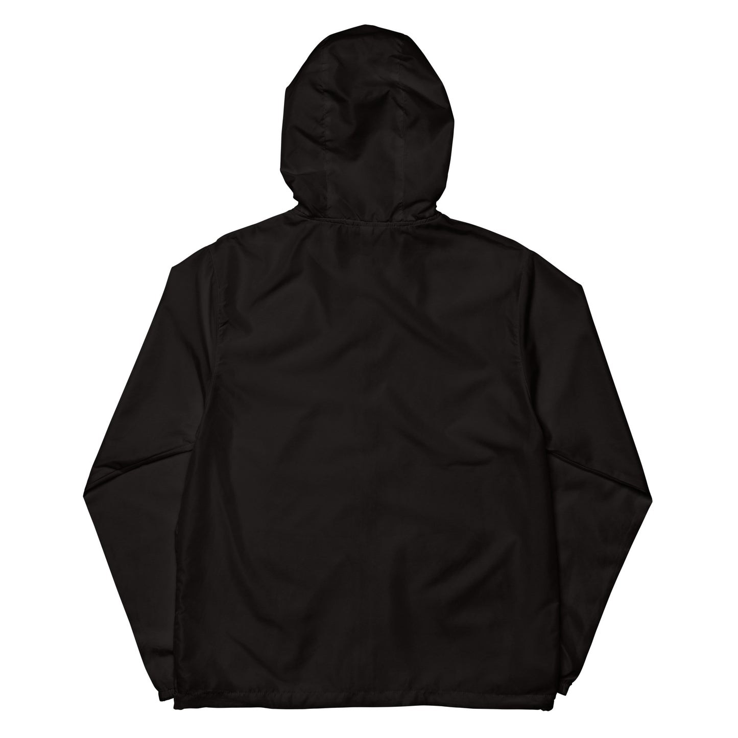 BTB Solid White - Unisex Lightweight Zip Up Windbreaker