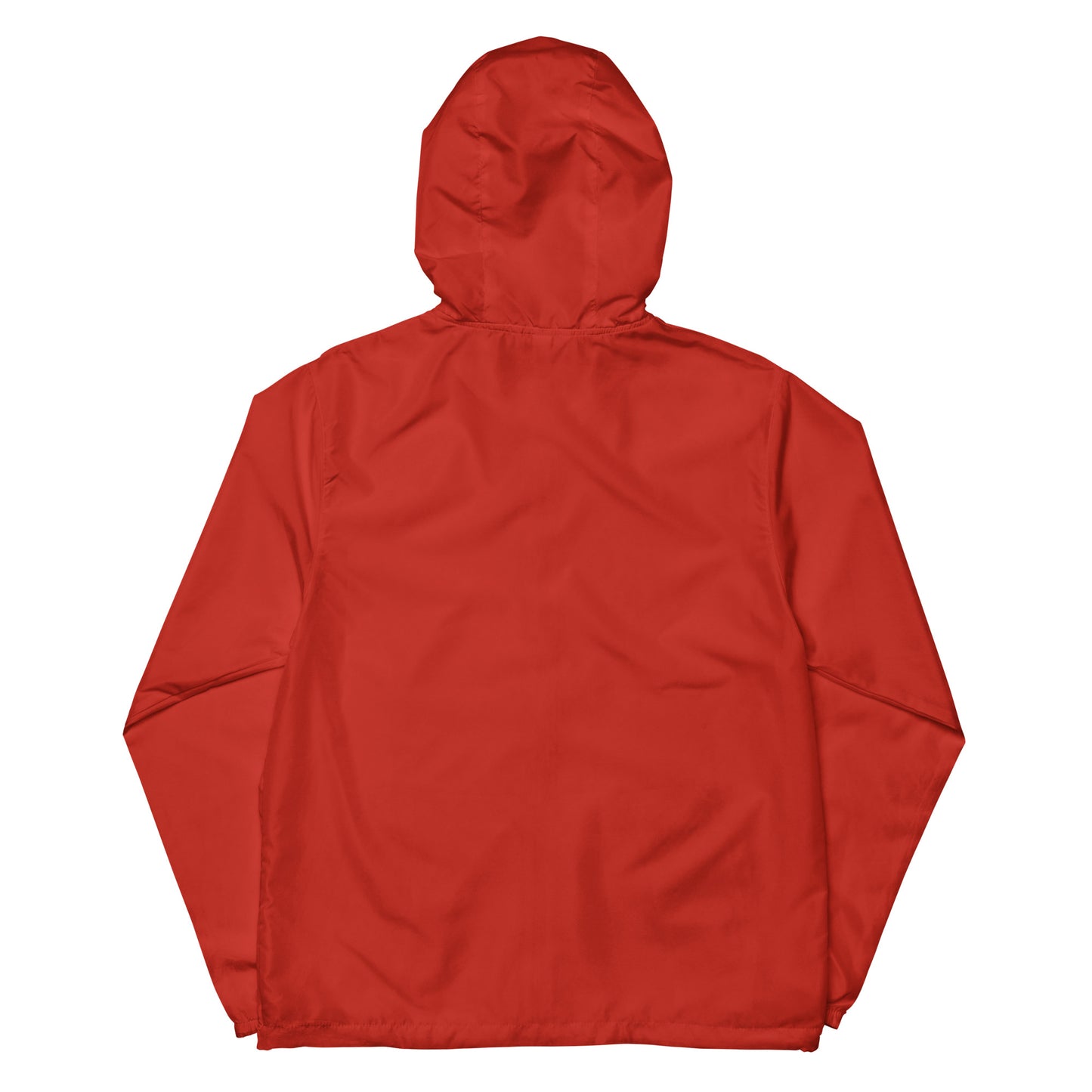 BTB Solid White - Unisex Lightweight Zip Up Windbreaker