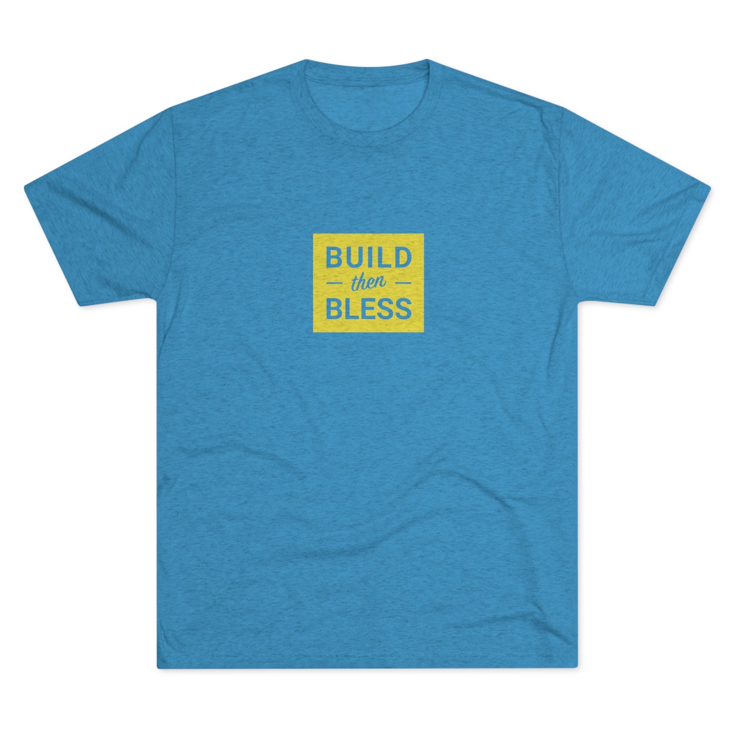 BTB Yellow Solid - Unisex Tri-Blend Crew Tee