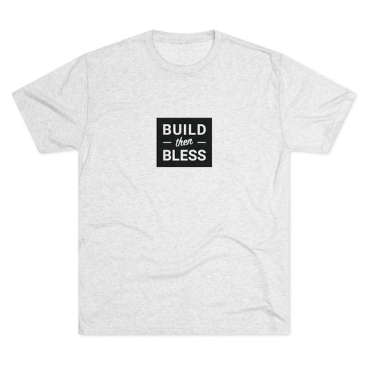 BTB Black Solid - Unisex Tri-Blend Crew Tee