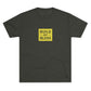 BTB Yellow Solid - Unisex Tri-Blend Crew Tee