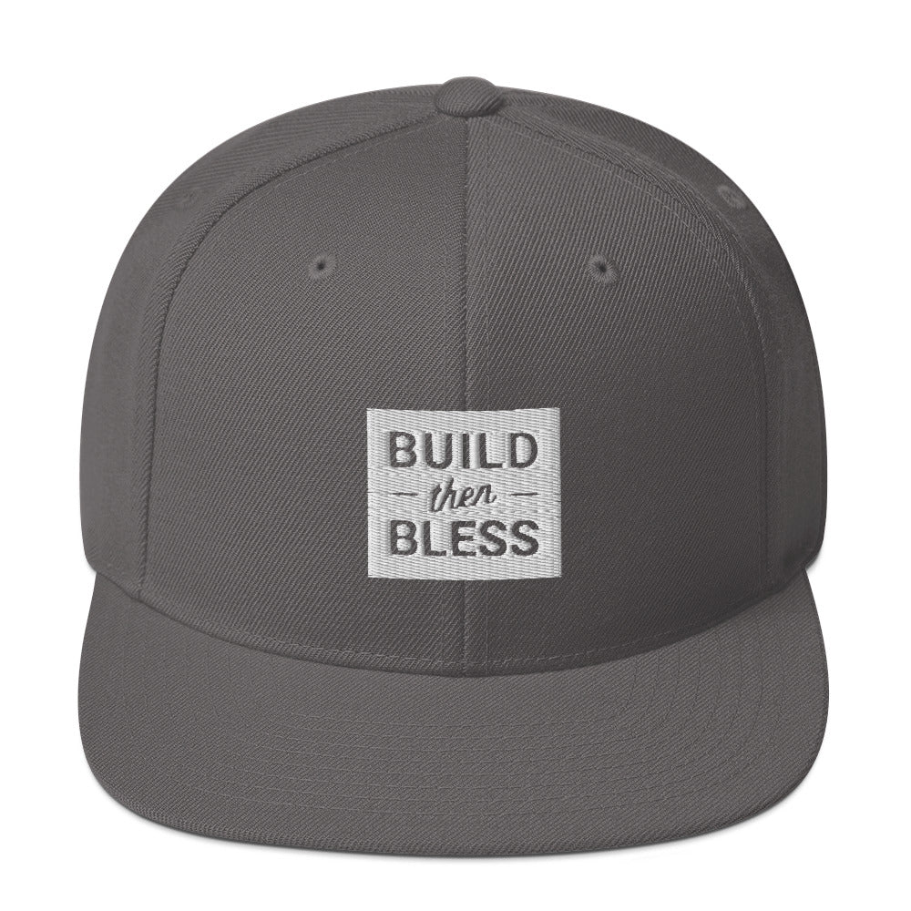 BTB Solid White - Snapback Hat