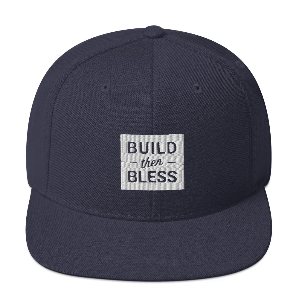 BTB Solid White - Snapback Hat