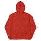 BTB Solid White - Unisex Lightweight Zip Up Windbreaker